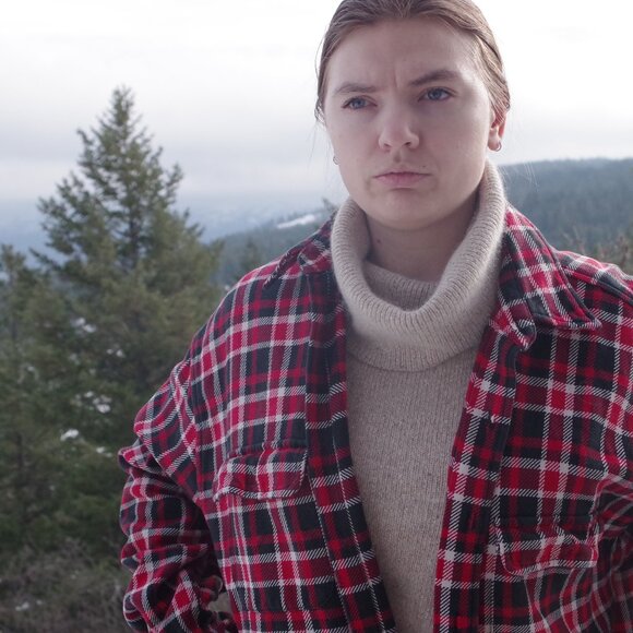 Vintage Eddie Bauer Mens Plaid Jacket - Picture 1 of 9